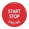 thumbnail image 3 of 2 cubiertas para interruptor de arranque y parada del motor para X5, E70, X6, Serie 3 (rojo brillante), 3 of 7