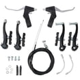 thumbnail image 1 of V Brake Kit Brake Sets 2 Pairs Brake Sets Brakes Mountain Bike V Brake Kit, 1 of 8