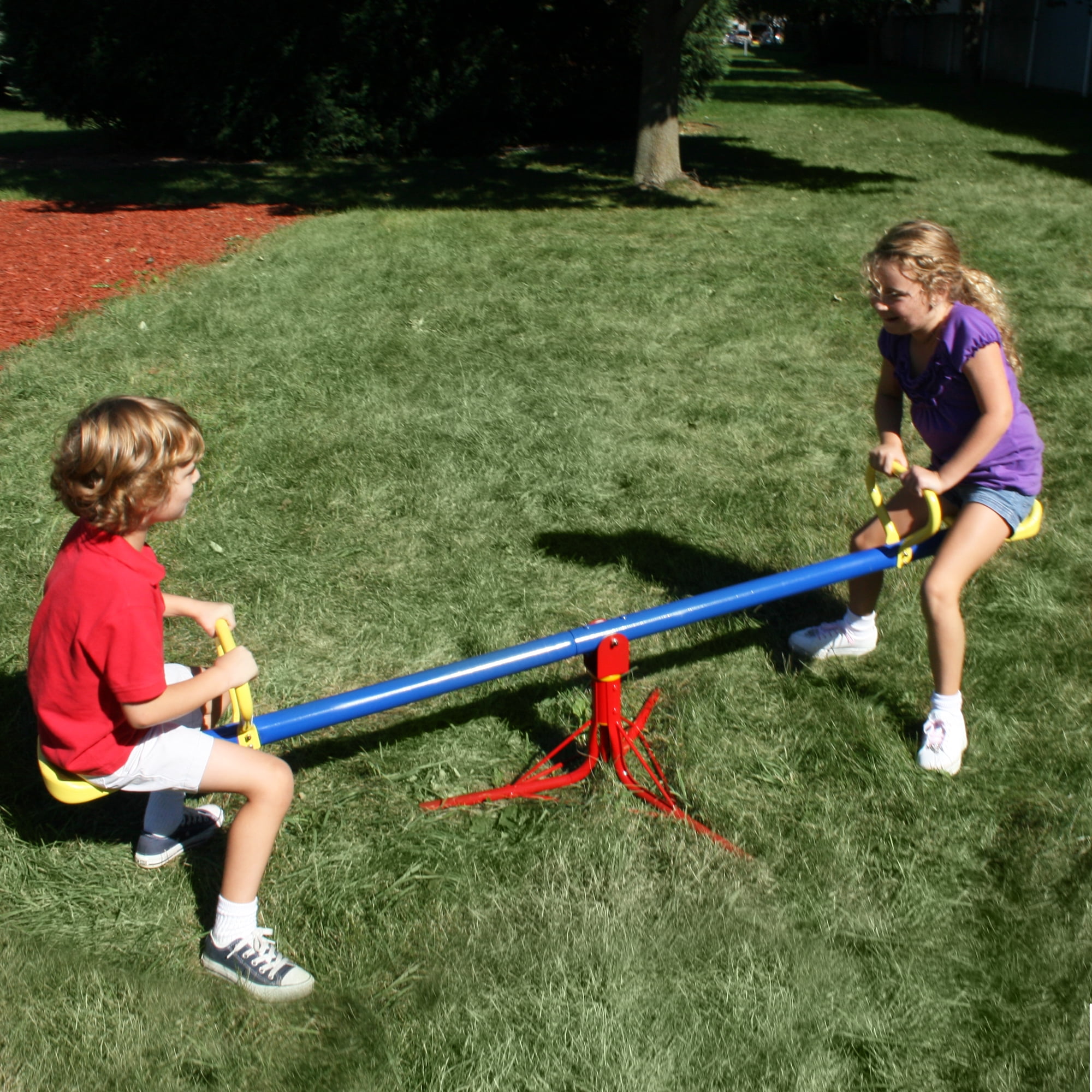 きよページ　seesawセット40㎝サイズ Swing-N-Slide Metal 360° See Saw Spinner for Kids