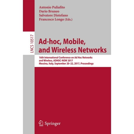 Ad-hoc, Mobile, and Wireless Networks - eBook