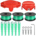 thumbnail image 1 of SF-080 Trimmer Blades Head Replacement Spool 20Ft 0.080" Compatible with Black & Decker GH3000 LST540 GH3000R LST540B Line String Trimmer 20 Pack, 1 of 7
