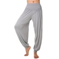 thumbnail image 7 of SAYFUT Women's Casual Yoga Pants Loose Fit Style Trousers Wide Leg Activewear Relaxed Fit Pants Black/Gray/Dark Grey, 7 of 7