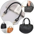thumbnail image 6 of Leather 15.7" Rounded Bag Replacement Strap, Black, 2-Pack, 6 of 9