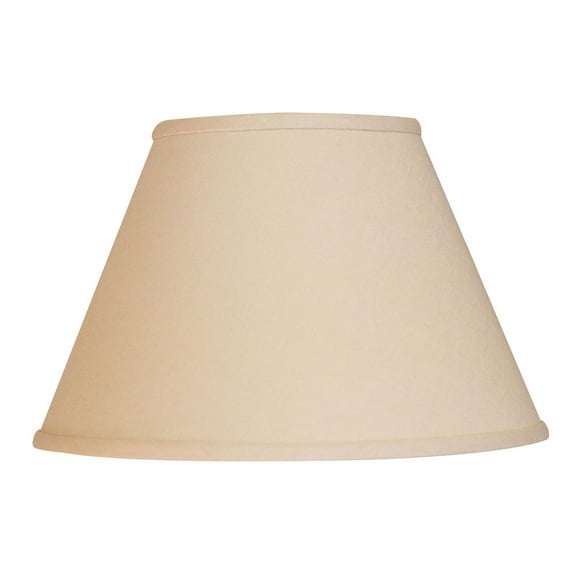 Slant Empire Hardback Lampshade with Washer Fitter, Beige