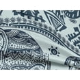 thumbnail image 5 of oneOone Rayon Baby Blue Fabric Block Sewing Material Print Fabric By The Yard 56 Inch Wide, 5 of 5