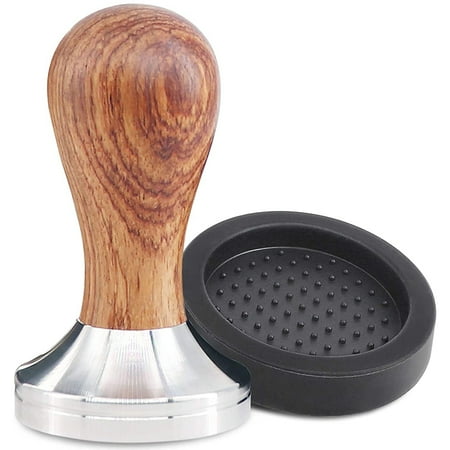 

Espresso Tamper 51 mm Kaffee Tamper aus Edelstahl Und Echtholzgriff