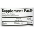 thumbnail image 4 of Deva Vegan Biotin - 6000 mcg 90 Tabs, 4 of 5