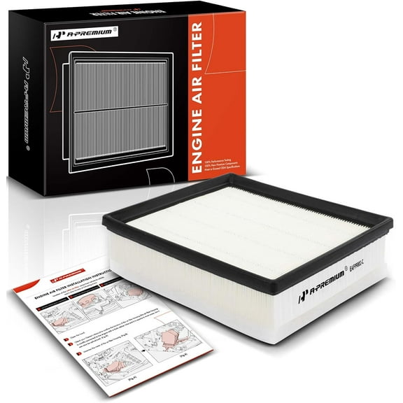 A-Premium Engine Air Filter Compatible with BMW 3-Series 320i 2012-2018, 328i (xDrive) 2013-2016, 328d (xDrive) 2014-2018 - 2-Series 228i (xDrive) - 4-Series 428i (xDrive) - L4 2.0L