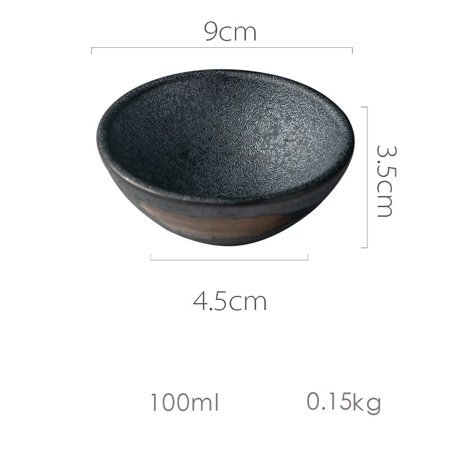 

Japanese Creative Japanese retro ceramic small dish household dinnerware seasoning dish Dipping dish soy sauce dish