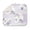 Pioneer Flower Floral, variant on Pioneer Flower Floral Print Pattern Dish Drying Mat for Kitchen 1 Pack, Ultra Absorbent Microfiber Dishes Drainer Mats,16"x18"