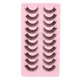 thumbnail image 1 of Pestañas postizas, 10 pares de pestañas postizas Kits de pestañas DD Pestañas postizas Innovación moderna, 1 of 8