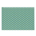 thumbnail image 1 of Yellow and Blue Cutting Board, Big Vintage Polka Dots Pattern Nostalgic Spotted Pastel Design, Decorative Tempered Glass Cutting and Serving Board, Large Size, Teal Yellow, by Ambesonne, 1 of 1