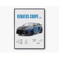 thumbnail image 3 of Póster de coche de marca de superdeportivos nórdicos, coches todoterreno deportivos de lujo estéticos 900 Rocket SVR 911, impresión en lienzo, arte de pared, decoración de habitación de garaje, 3 of 5