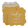 thumbnail image 3 of Inkdotpot Thank You For Sharing Our Special Day Bridal Shower-Baby Shower-Retirement-Wedding-Birthday Bottle Tag Real Silver Foil Favor Bracket Shape Hang Tags Pack Of 100, 3 of 7