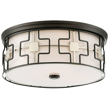 Minka Lavery 846-105-L Midcentury LED Ceiling Light in Dark Gray