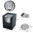 thumbnail image 4 of AOKELILY Automatic Watch Winder, Dual Power Options, Includes Adjustable Pillow, 6.3x5.1x4.7 inch, 4 of 7