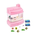 thumbnail image 2 of Juguete de acuario de tanque falso para niños, juguete novedoso y divertido, tanque de peces artificiales, acuario simulado para niños, niñas y niños rosa Baoblaze Juguetes para acuarios, 2 of 8