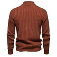 thumbnail image 4 of Mens Turtleneck Sweaters Trendy Slim Fit Pullover Long Sleeve Knitted Sweater Casual Solid Comfort Basic Stretchy Shirts, 4 of 4