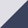 Dark Blue & White
