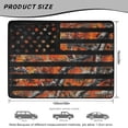thumbnail image 7 of Jeiento Camo Flag Stripe Car Trunk Mat Cargo Liner for SUV Washable Non-Slip Rear Trunk Mat for Dog Cat Scratch-Resistant Car Accessory, 7 of 7