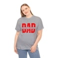 thumbnail image 2 of DJH Apparel | Dad All Day. Everyday. [Red print] Athletic T-Shirt, 2 of 4