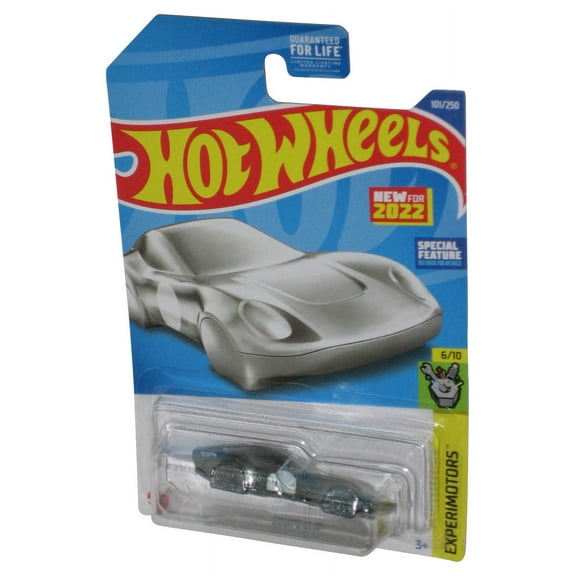 Hot Wheels Experimotors 6/10 (2022) Coupe Clip Silver Toy Car 101/250