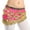 #2Hot Pink, variant on Coin Skirt for Women Hip Scarf Belly Dancer Dancing Waist Chain Belly Dancing Belt Skirt