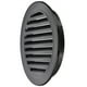 thumbnail image 1 of Tapa de Ventilación Redonda, Rejilla de Ventilación de Pared de Aleación de Aluminio para Escape Negra de 10 Pulgadas, 1 of 7
