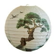 thumbnail image 1 of BAOPAI Paper Lanterns Classical Traditional Solid Color Lampshade Spring Decoration Lanterns Courtyard Decoration, 1 of 6