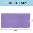 thumbnail image 3 of Lavender Burlap Texture Fluorescent Light Covers, Farmhouse Vintage Lavender Magnetic Light Covers for Ceiling Lights, Fluorescent Ceiling Shade Filters for Classroom Bedroom Office 4x2Ft x 1PCS, 3 of 8