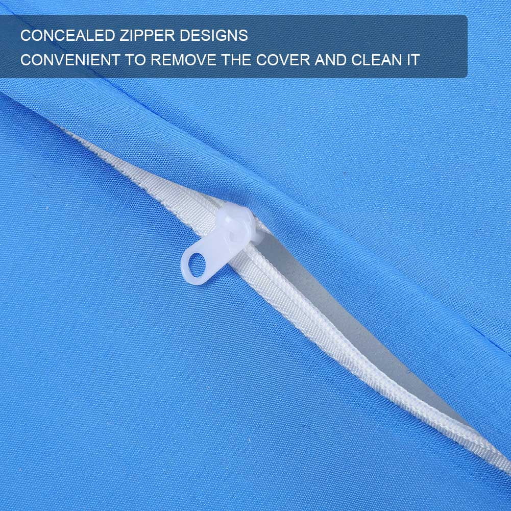 Foam Wedges for Positioning, Pillows Bedridden Bed Sores Turning Wedge Triangle Long Incline Pillow for Sleeping Pressure Sore Cushion Wedge Body Pillow[Blue]