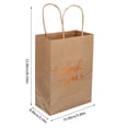 thumbnail image 4 of 12 piezas de bolsas de regalo exquisitas bolsas de regalo creativas bolsas de papel kraft bolsas de paquete, 4 of 8