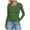 Green, variant on GEWSEY Womens Long Sleeve Shirts Fall Tops Crew Neck Base Layer Ribbed Slim Fitted Pullover (Brown, M)
