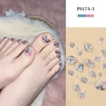 thumbnail image 1 of Fiudx Uñas con Brillantina, Parches para Uñas Postizas de Aplicación Rápida, Tabletas de Manicura de Larga Duración, Diseño de Uñas Fácil de Retirar, Uso Corto Plazo, Hipoalergénico, Tendencia de Mod, 1 of 2