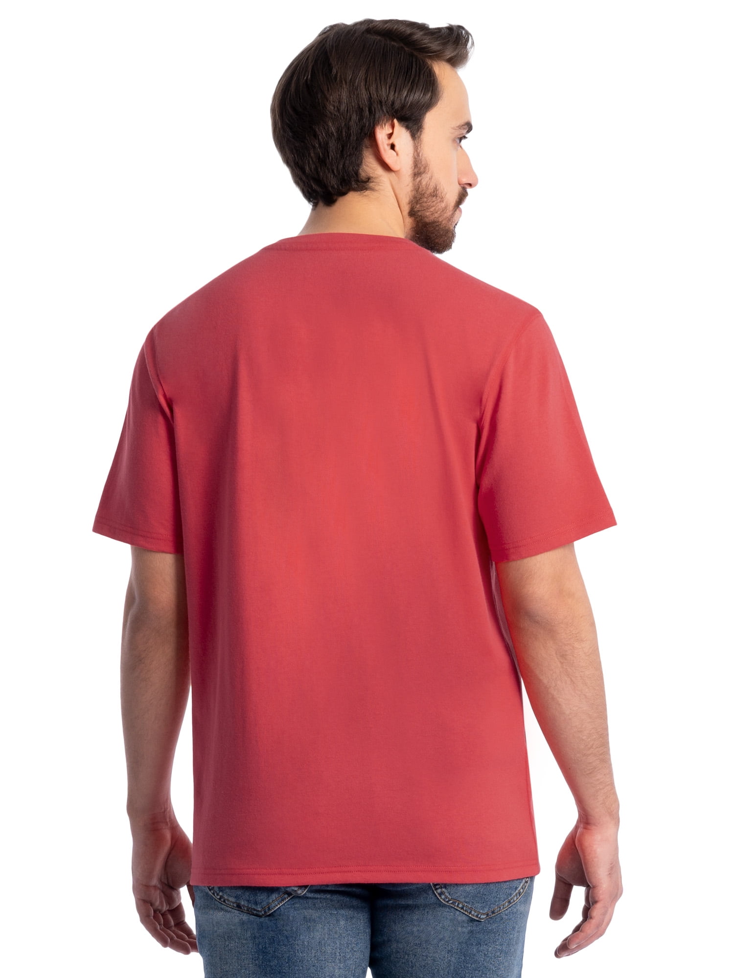 Wrangler Short Sleeve Henley Pocket Work Shirt