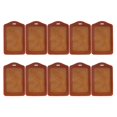 thumbnail image 2 of Estuche para tarjetas DYNWAVEMX de cuero marrón 10 Piezas, 2 of 8