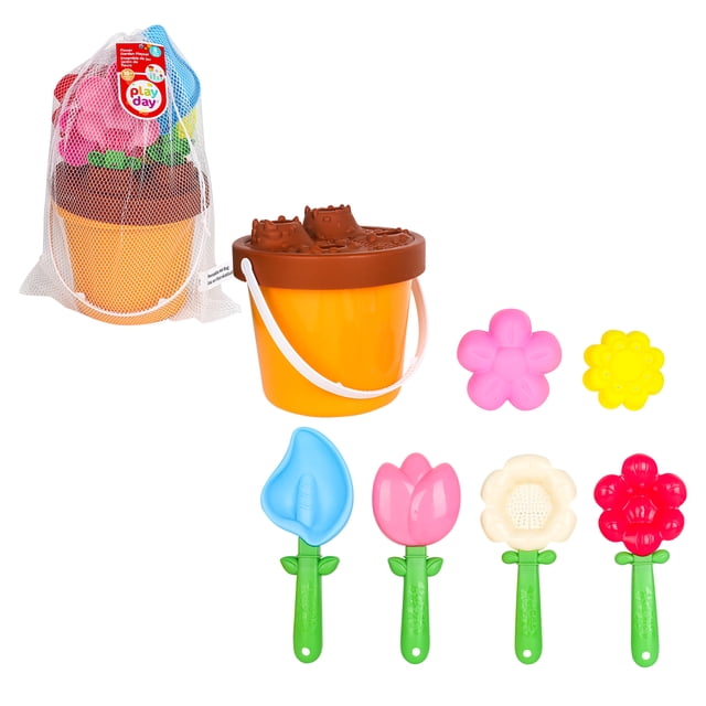 Flower Garden Playset (8PCS),playday