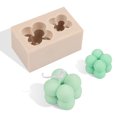 thumbnail image 2 of Molde de vela con forma de bola de aceite esencial 3D Molde de silicona de cera DIY Fondant Jelly Hornear Artesanía Suministros para manualidades Regalo de vacaciones 2x2 Mini bola Eigraketly HA009097-05, 2 of 6