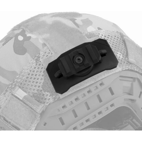 Tactical Helmet Mount for X300/X400/TLR-1/Surefire Series Lamp with 360° Rotate and Hoo&Loop Fast-Attach, Nylon Material,