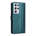 thumbnail image 5 of JTCASES Compatible with Samsung Galaxy S21 Ultra 5G 6.8 inch Case Wallet Flip Folio Case [Kickstand] with RFID Blocking Card Holders [Shockproof] Wrist Strap Cover for Men Women Girls, Darkgreen, 5 of 12
