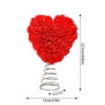 thumbnail image 3 of GFHFHITJ Valentines Table Decor Valentines's Day Preserved Rose Tree Top Ornament, 3 of 6
