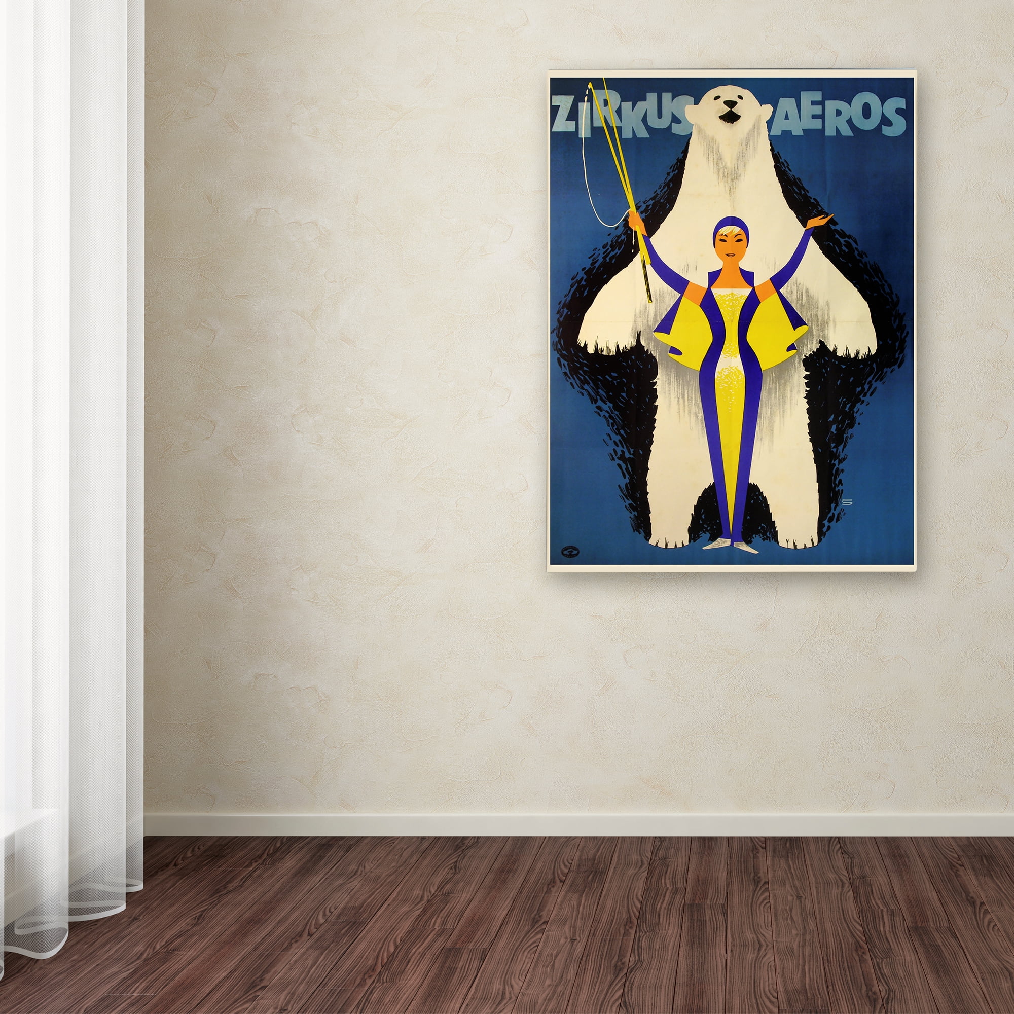 Trademark Fine Art 'Aero Circus' Canvas Art by Vintage Apple Collection