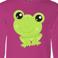 thumbnail image 4 of Inktastic Cute Frog, Little Frog, Baby Frog, Green Frog Long Sleeve T-Shirt, 4 of 5