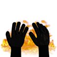 thumbnail image 4 of Guantes para barbacoa, resistentes al calor, guantes de horno de silicona resistentes al fuego con aislamiento para cocinar, asar a la parrilla Vhermosa CPB-US-DYP262-3, 4 of 5