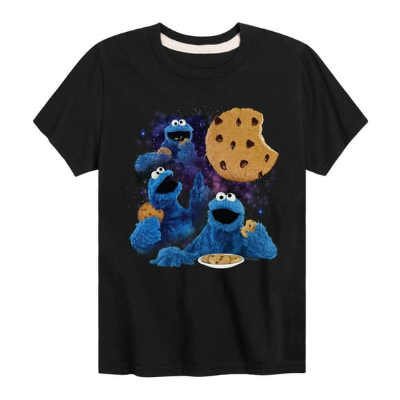 Sesame Street - Cookie Moon - Toddler and Youth Short Sleeve Graphic T-Shirt