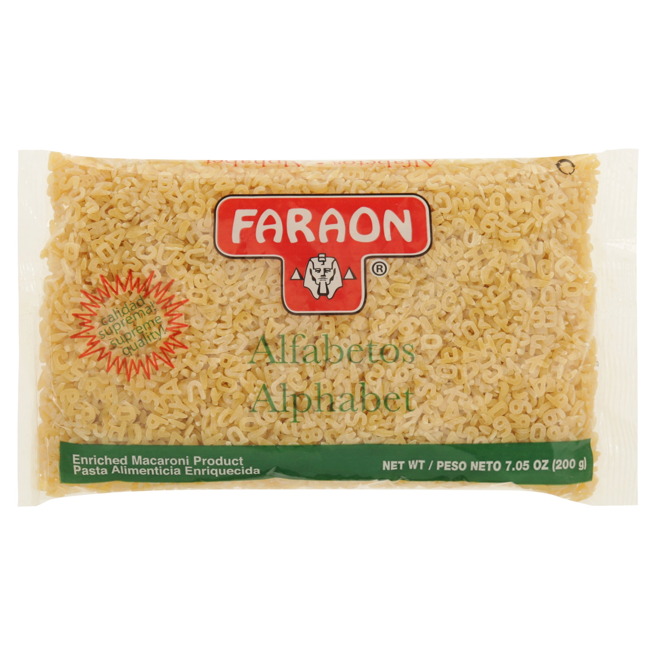 Faraon Alphabet Enriched Macaroni ProduCount, 7.05 Oz