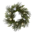 thumbnail image 3 of Nearly Natural Plastic Wreath, 26.00" (Assorted Colors), 3 of 3