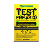 Pharmafreak Test Freak Ultimate Testosterone Enhancer for Men - 120ct - Clinically Researched to Increase Muscle & Strength
