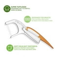 Plackers Orthopick Flosser for Braces Dental Flossers, 24 ct