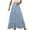 Blue#3, variant on Homenesgenics Jean Skirts for Women Women Summer Fashion Printing Skirt High Waist Long Dress Bohemian A-Line Skirts